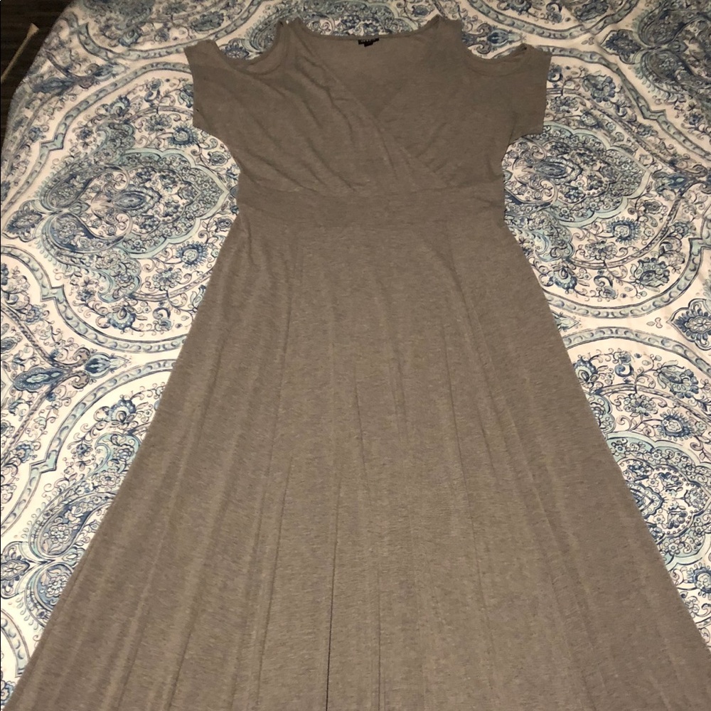 LAST CHANCE - MOVING: Grey Maxi Dress